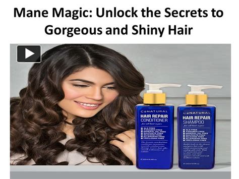 Magical blue elixir for hair treatment